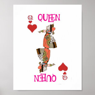POSTER RAINHA DE COPAS - ALICE NO PAÍS DAS MARAVILHAS