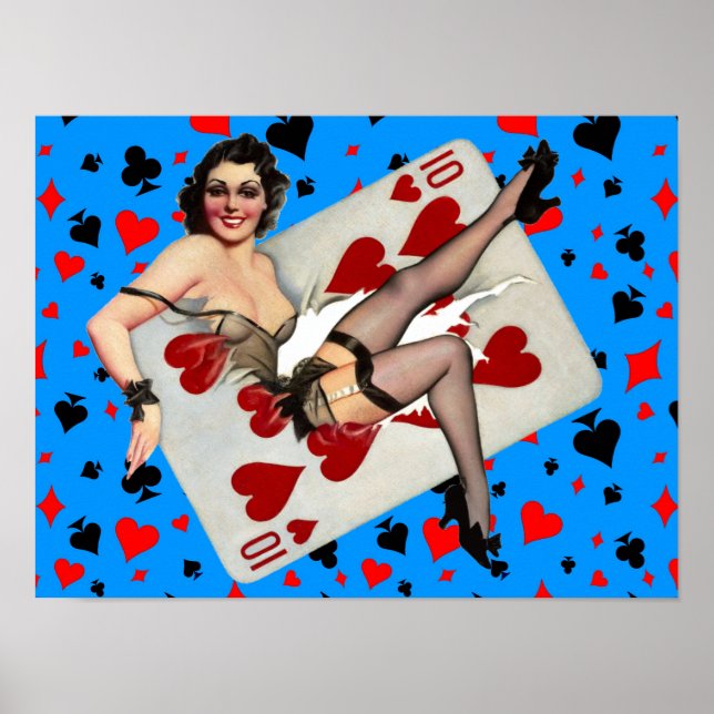 Pôster Rainha de Corações Quebrados (Frente)