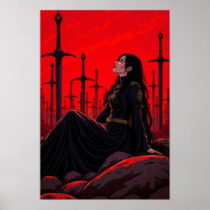 Poster Rainha De Espadas