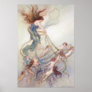 Poster Rainha deles toda por Warwick Goble
