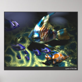 Pôster Rainha do lago