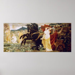 Poster Rainha do Submundo; Deusa da Primavera Perséfone