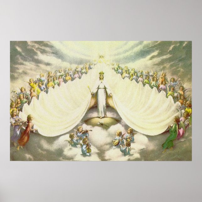 Poster Rainha dos Anjos (Frente)