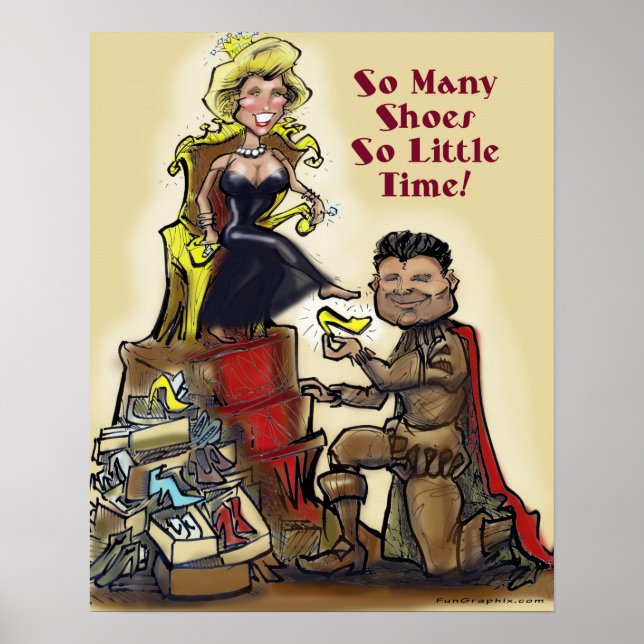 Poster Rainha dos Calçados (Frente)