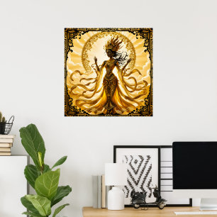 Poster rainha Dourada