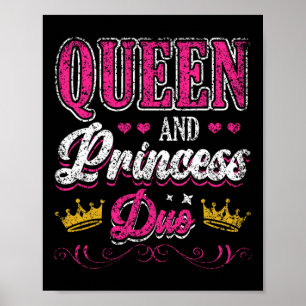 Poster Rainha e Princesa Duo, Matando Mãe Filha