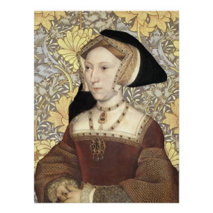 Pôster Rainha Jane Seymour da Inglaterra Retrato