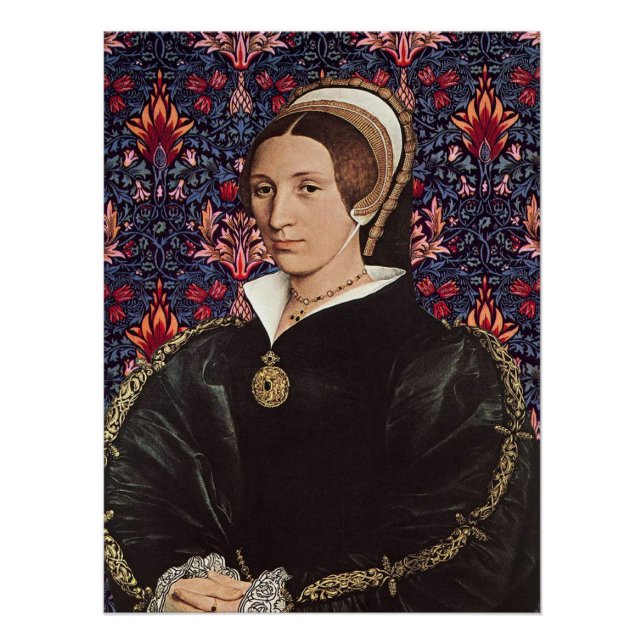 Pôster Rainha Katherine Howard da Inglaterra Retrato (Frente)