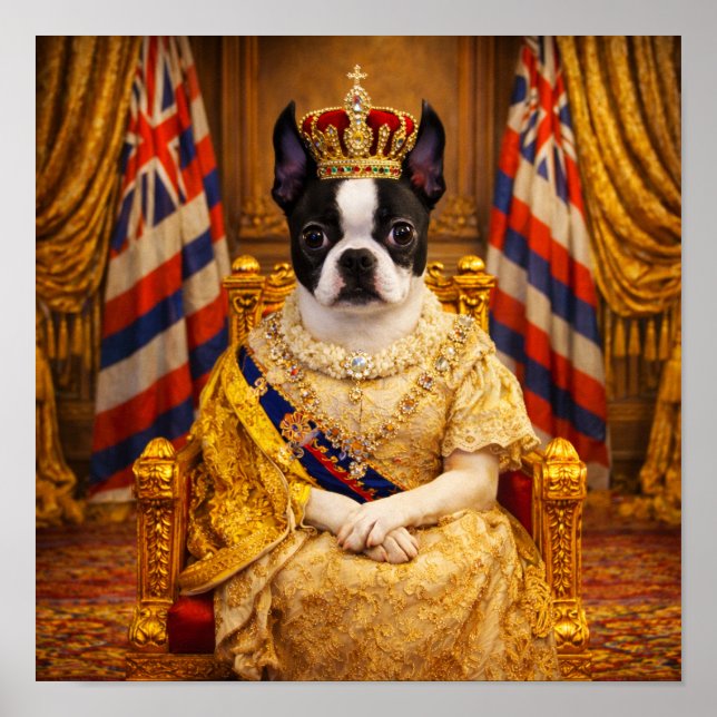 Poster "Rainha Luna" (Frente)