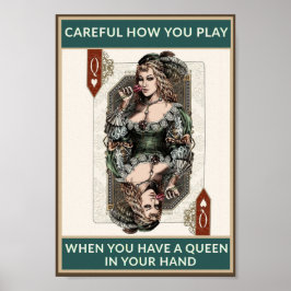 Poster Rainha na sua mão