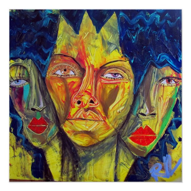 Pôster Rainha natural (Frente)