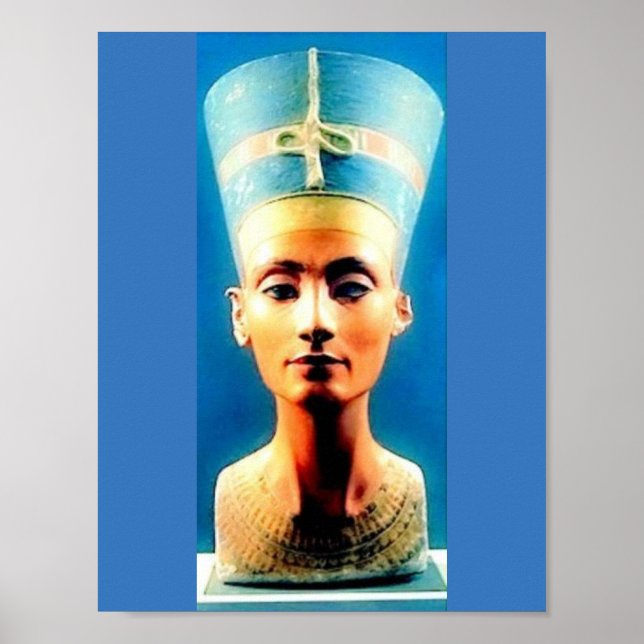 Pôster Rainha Nefertiti (Frente)