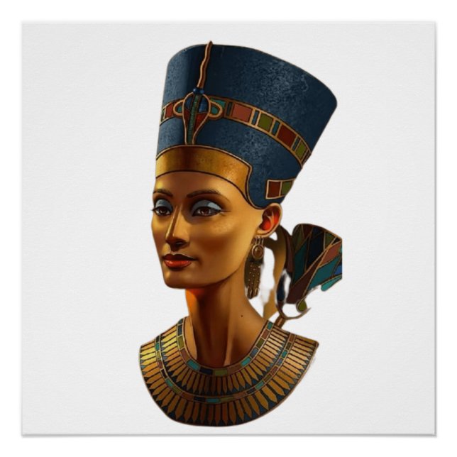 Pôster Rainha Nefertiti (Frente)