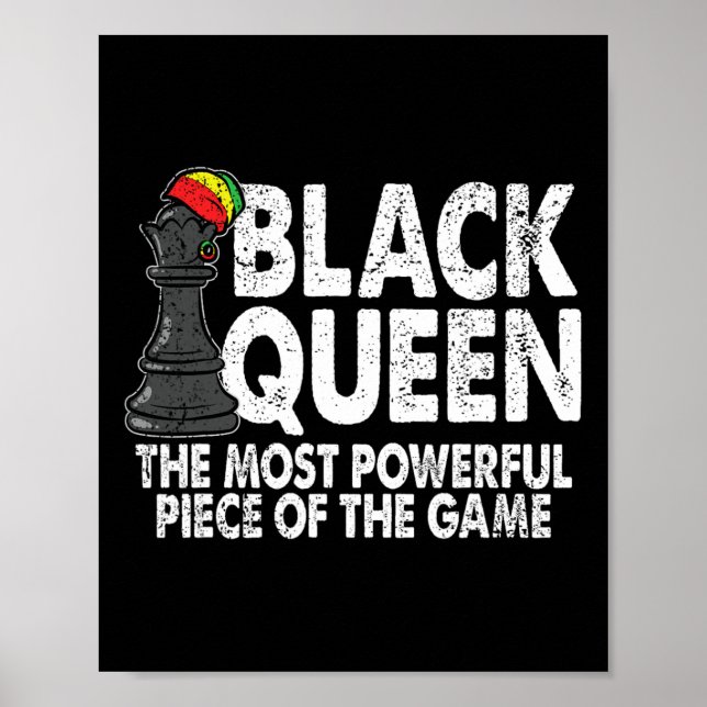 Poster Rainha Negra A Mais Poderosa História Negra (Frente)