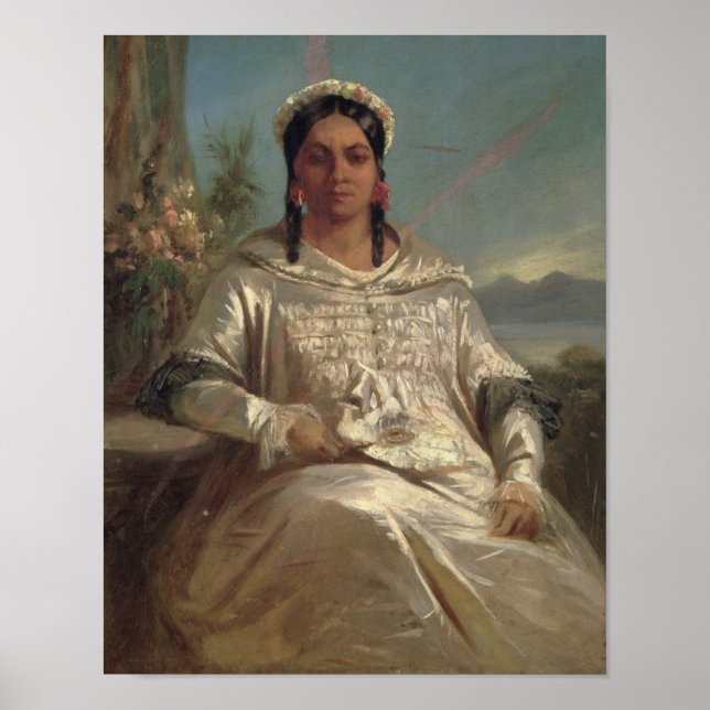 Poster Rainha Pomare IV do Taiti (Frente)