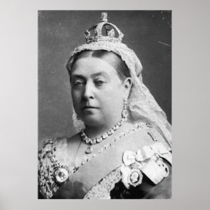 Poster Rainha Victoria por Alexander Bassano