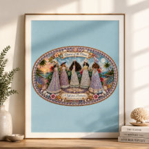 Rainhas da Alma do Oceano Arte inspirada no oceano