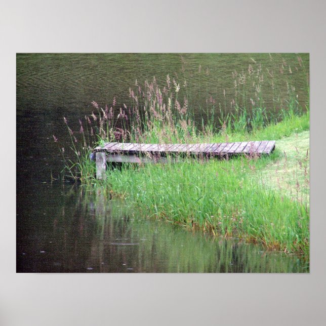 Pôster Rainy Day Dock (Frente)