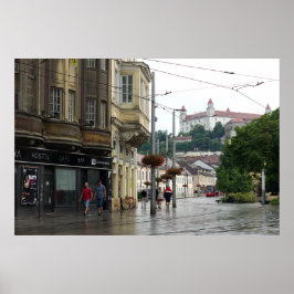 Poster Rainy Day in Old Town