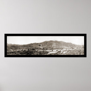 Poster Raio, foto 1909 da mina de AZ Hercules