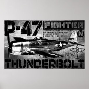 Pôster Raio P-47