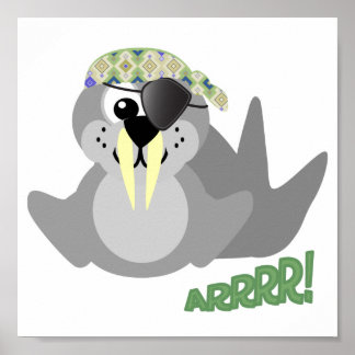 Poster Raio-pirata Cute Goofkins