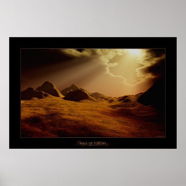 Poster Raios da Poesia (Frente)