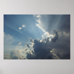Poster Raios majestosos do deus