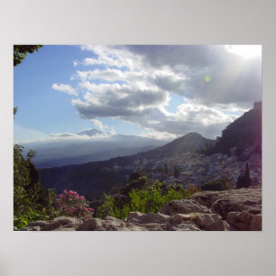 Poster Raios sicilianos de Sun