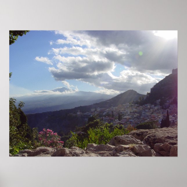 Poster Raios Sol Sicilianos (Frente)