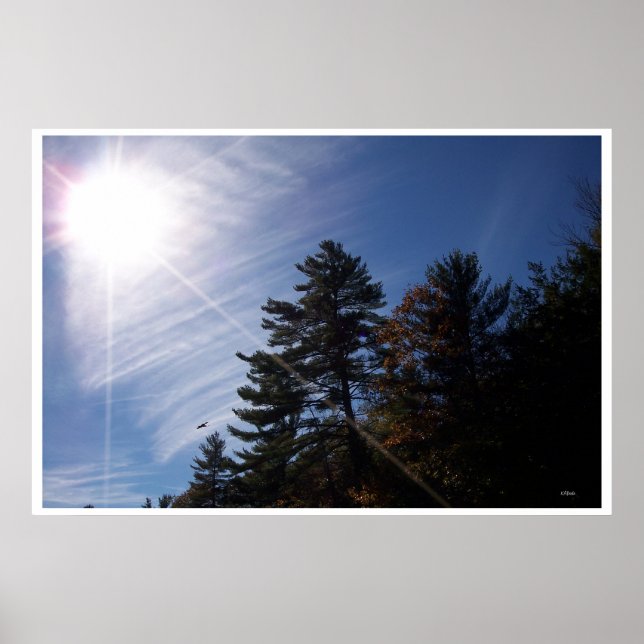 Poster Raios solares (Frente)