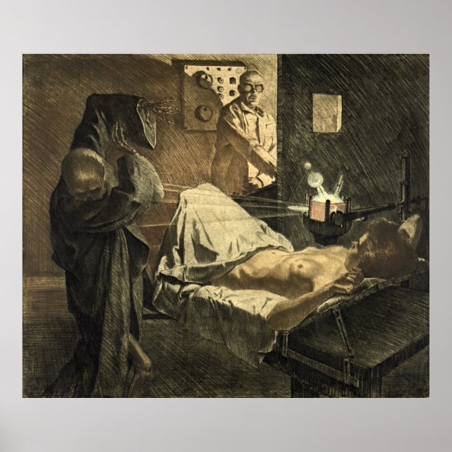 Poster Raios X 1920 (Frente)