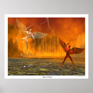 Pôster Raiva dos anjos