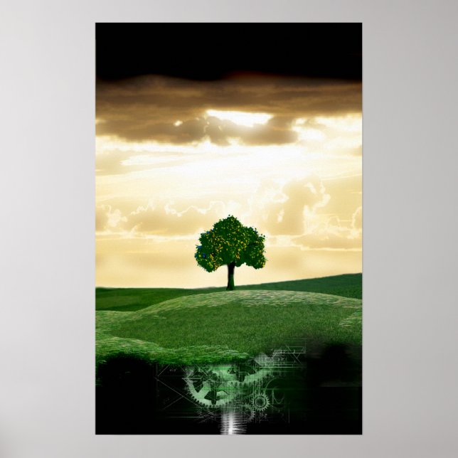 Pôster raiz mecânica (Frente)