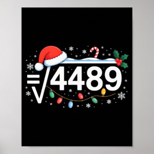 Poster Raiz Quadrada 4489 Divertido 67 Meme Professor de 
