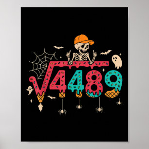 Poster Raiz Quadrada 4489 Professor de Matemática Engraça