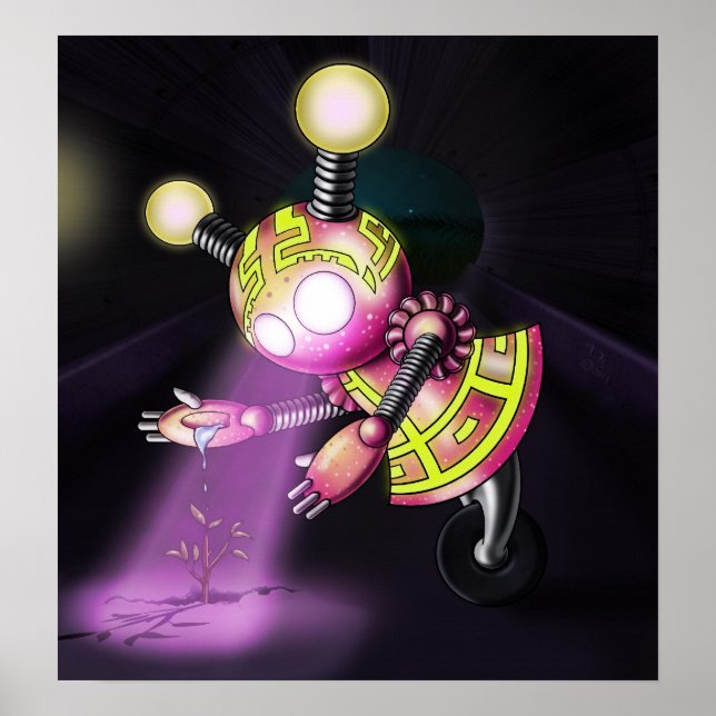 Poster Raiz Robot (Frente)