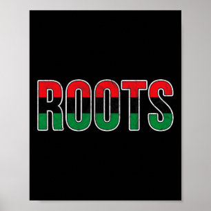 Poster Raízes Afro-Americanas - Distrito de Bandeira da U