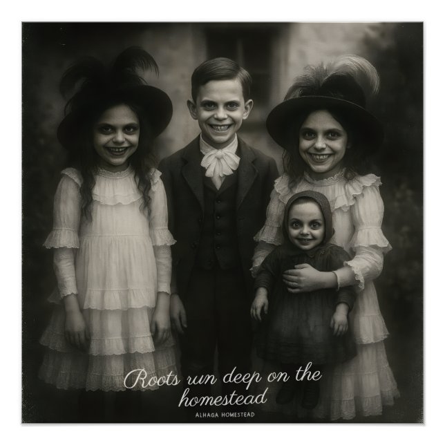 Pôster Raízes correm profundamente poster (Frente)