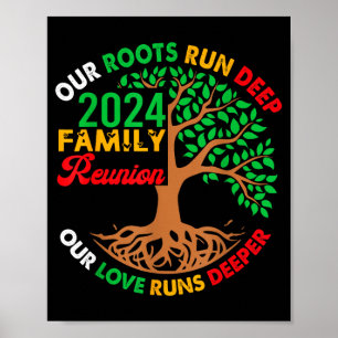 Poster Raízes Profundas Amor Corre Mais Fundo Reunião de