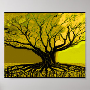 Pôster Raízes Verdes