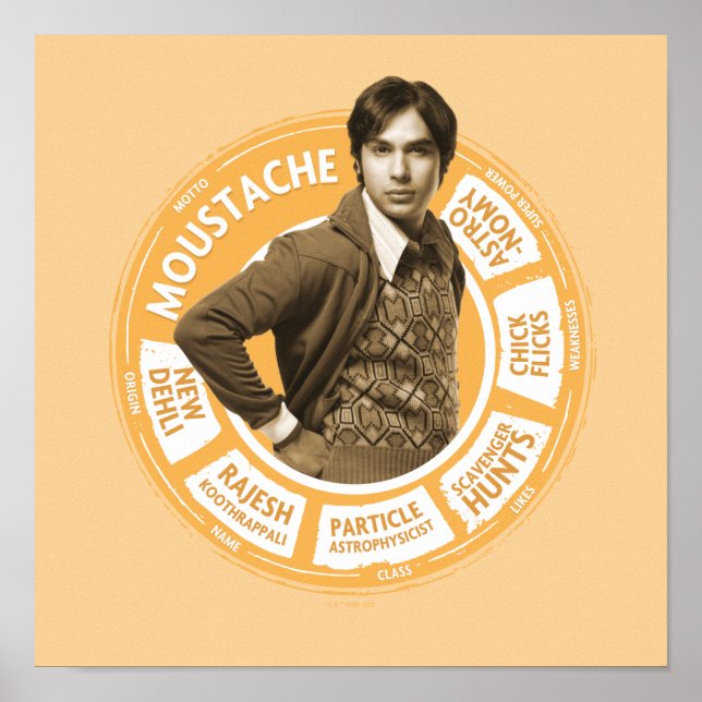 Poster Rajesh Info Graphic (Frente)