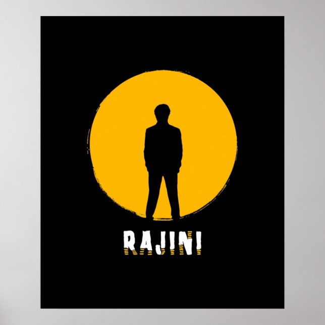 Poster RAJINIKANTH  Thalaivar (Frente)
