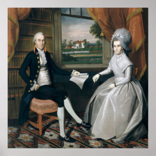 Poster Ralph Earl / Oliver e Abigail Ellsworth /