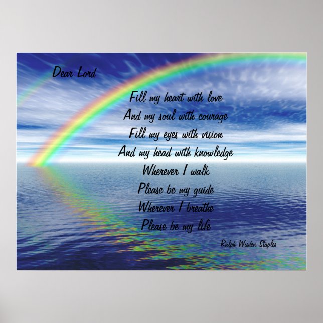 Pôster Ralph Staples-querido lorde (Frente)