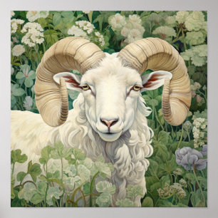 Poster Ram na Pintura de Prados