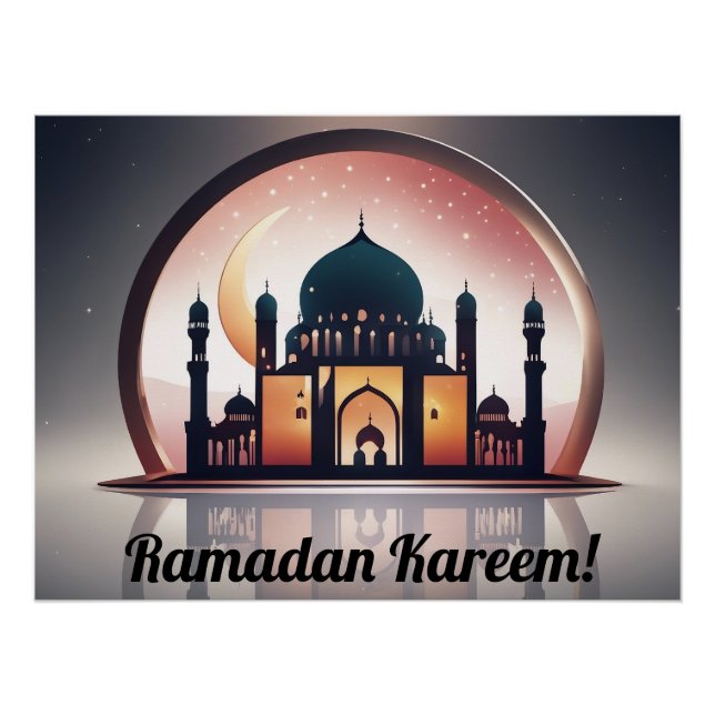 Pôster Ramadan Kareem! (Frente)