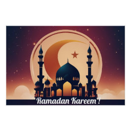 Pôster Ramadan Kareem!