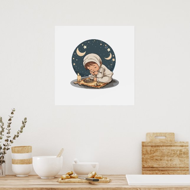 Poster Ramadan Wall Print (Cozinha)
