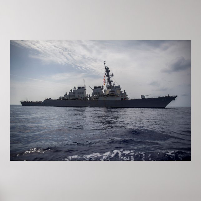 Poster Ramage USS (DDG 61) (Frente)